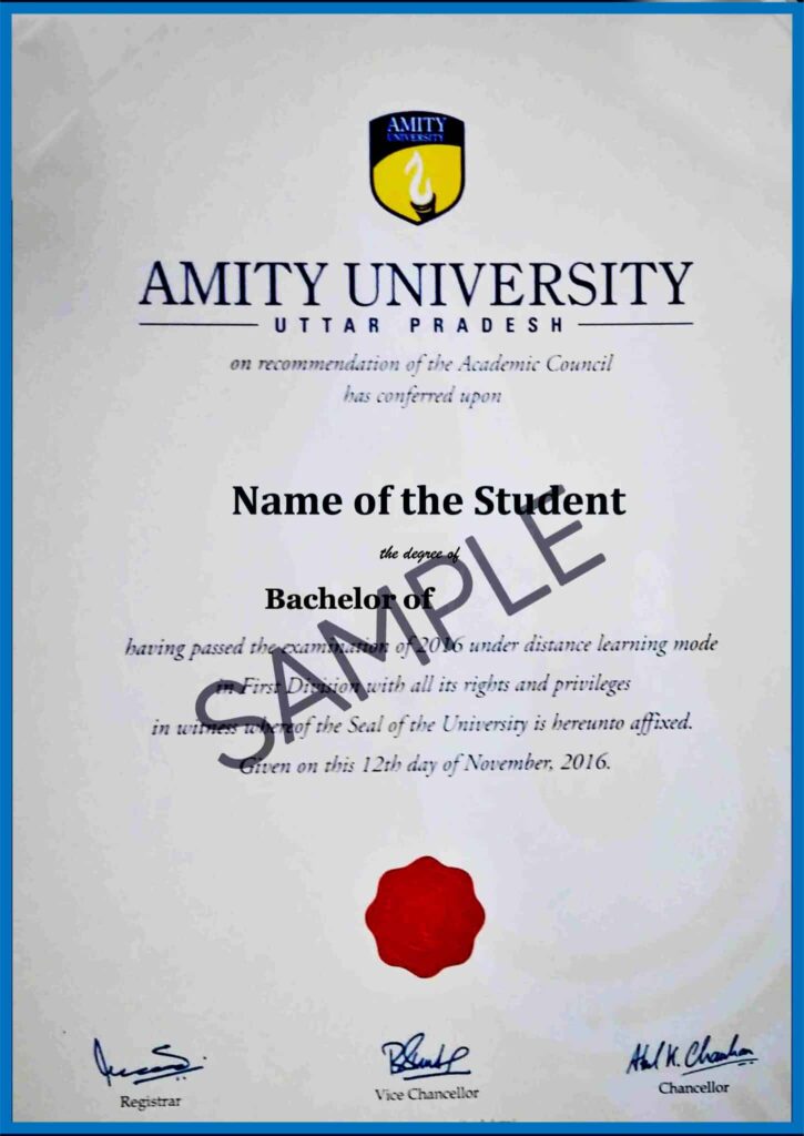 amity sample certificate scaled 1